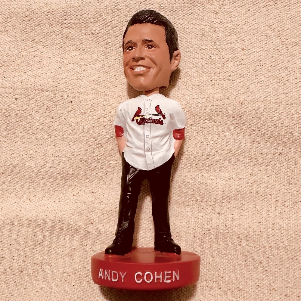 St. Louis Cardinals | Decor | Andy Cohen STL Cardinals Bobblehead